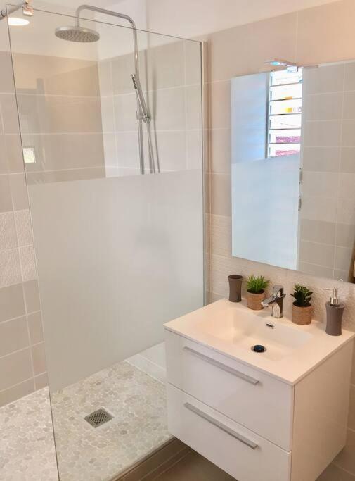 Hamo Tropical Piscine Proche Plage Apartment Sainte-Anne Luaran gambar
