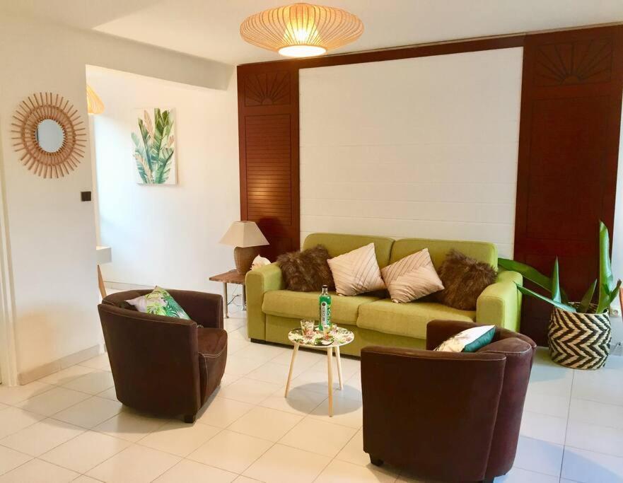 Hamo Tropical Piscine Proche Plage Apartment Sainte-Anne Luaran gambar